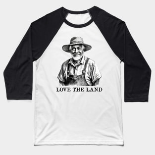 Love The Land Baseball T-Shirt